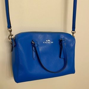Coach Bright Blue Crossbody